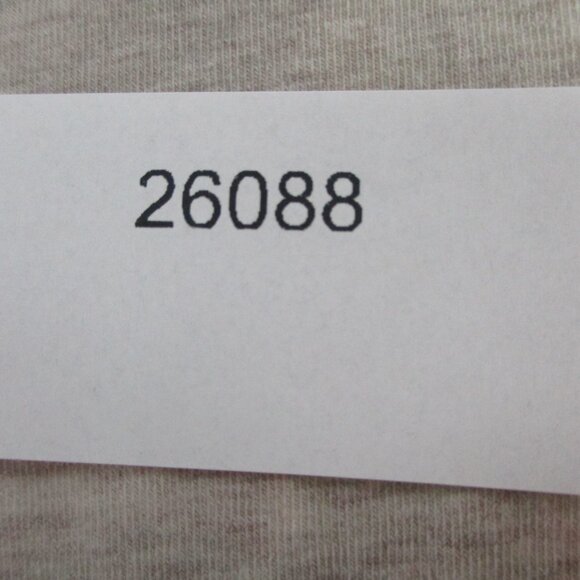 SKIMS Cotton Jersey Long Sleeve T Shirt Womens 2XS XXS Oatmeal Heather NWT - Picture 9 of 9